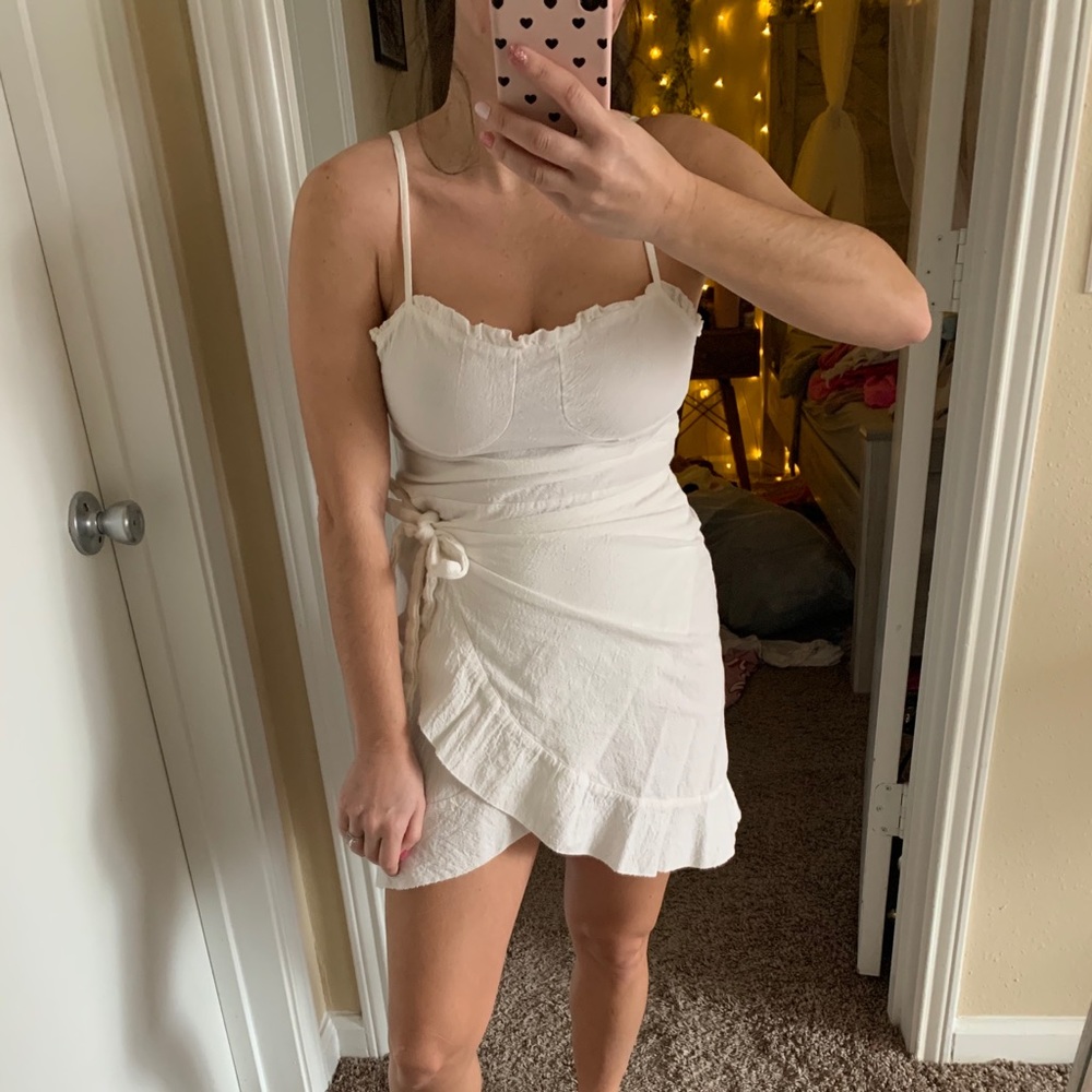 White dress